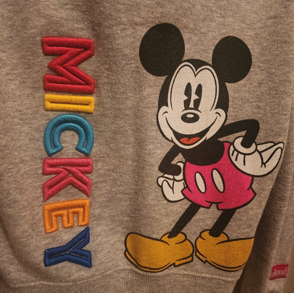 Disney Girls, Size S Authentic Disneyland Mickey Sweatshirt - Picture 3 of 5
